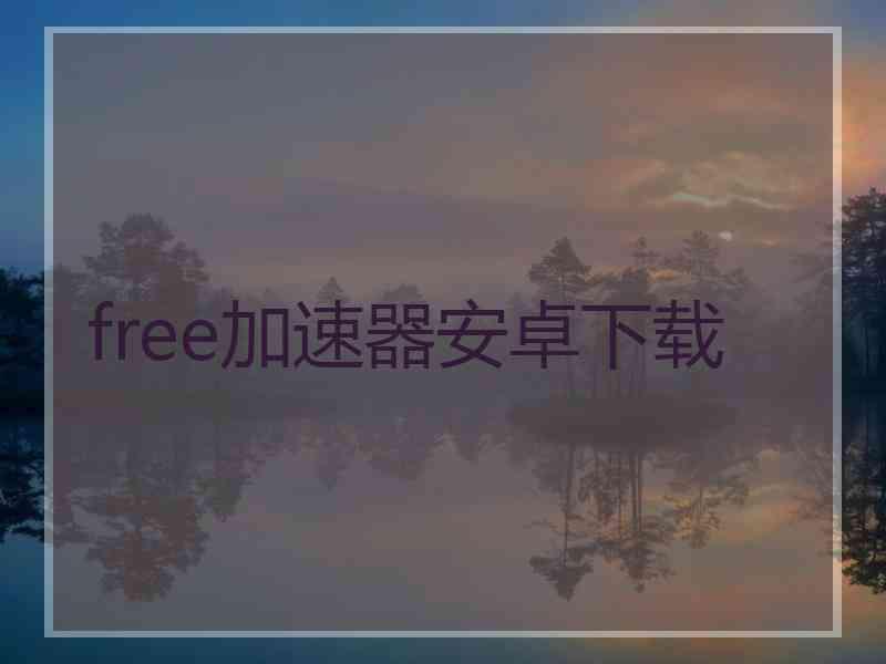 free加速器安卓下载