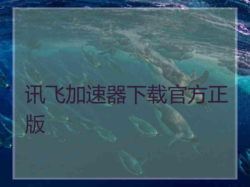 讯飞加速器下载官方正版