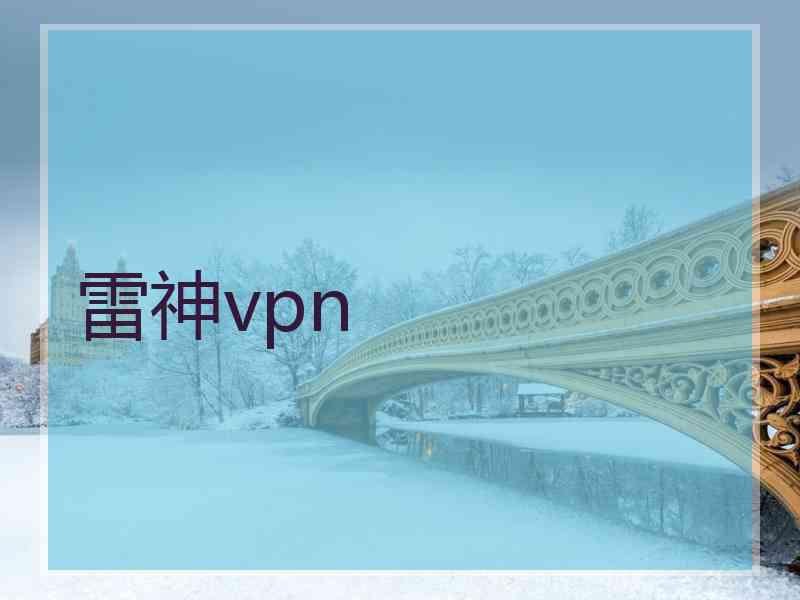 雷神vpn