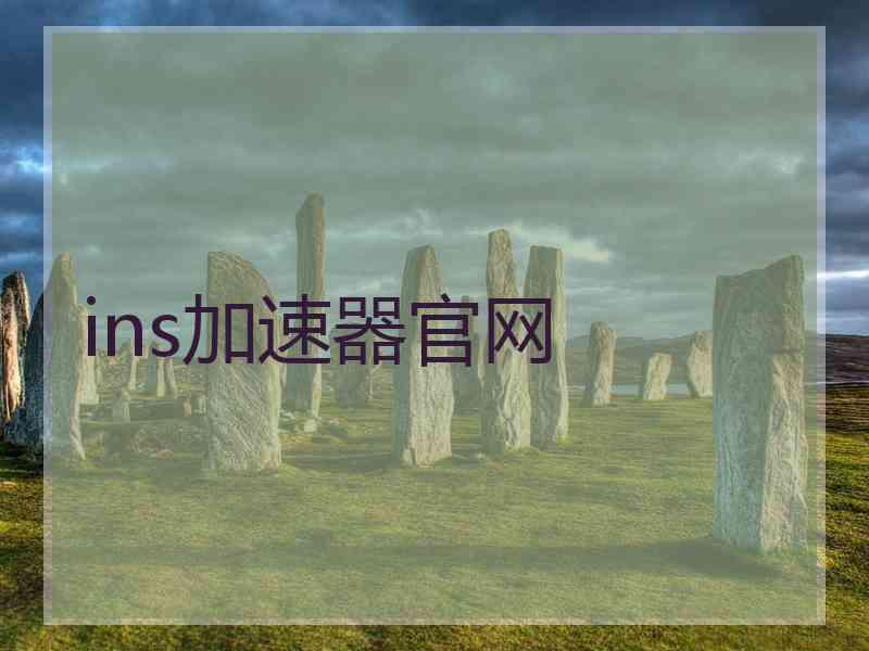 ins加速器官网