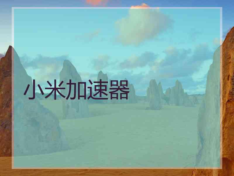 小米加速器