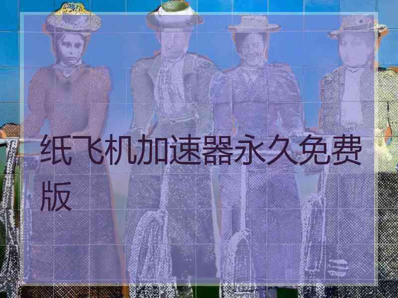 纸飞机加速器永久免费版
