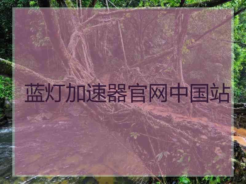 蓝灯加速器官网中国站