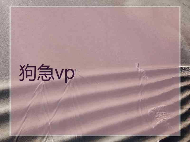 狗急vp