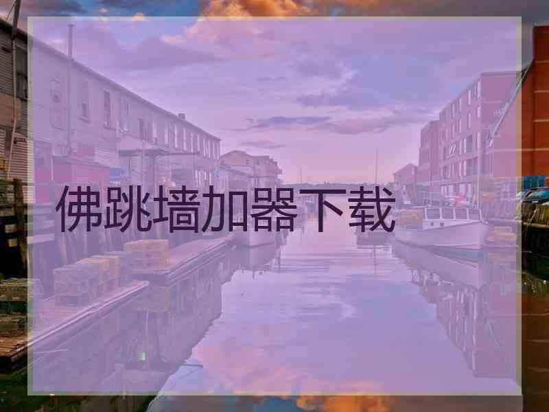 佛跳墙加器下载