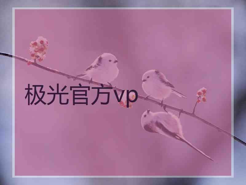 极光官方vp