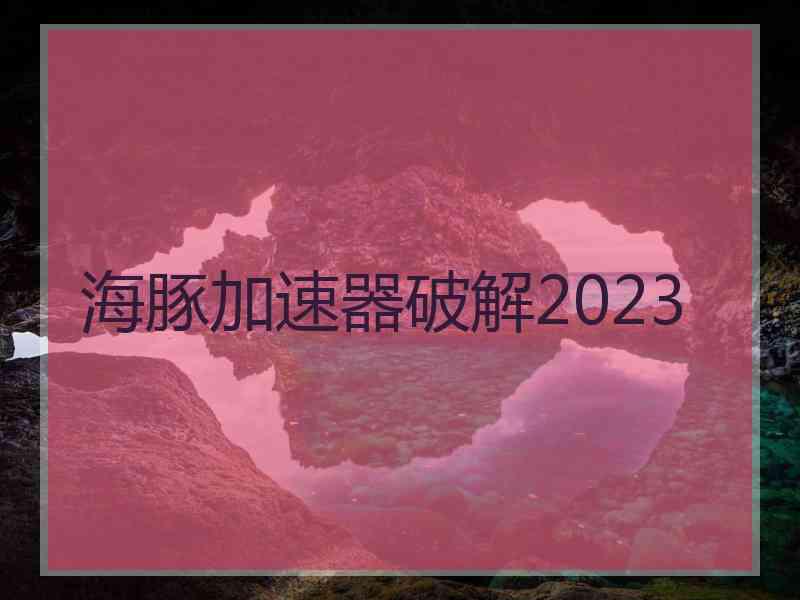 海豚加速器破解2023