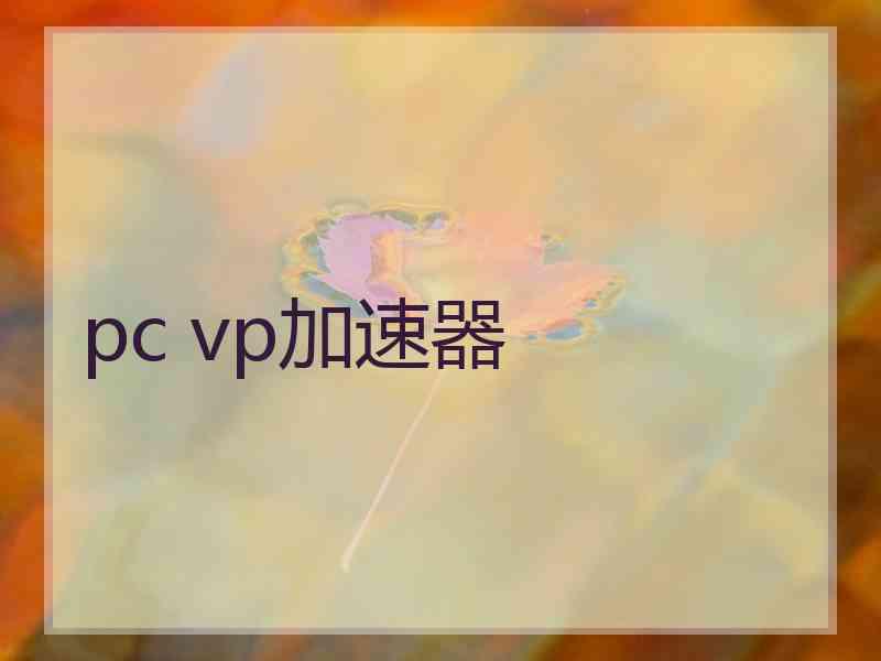 pc vp加速器