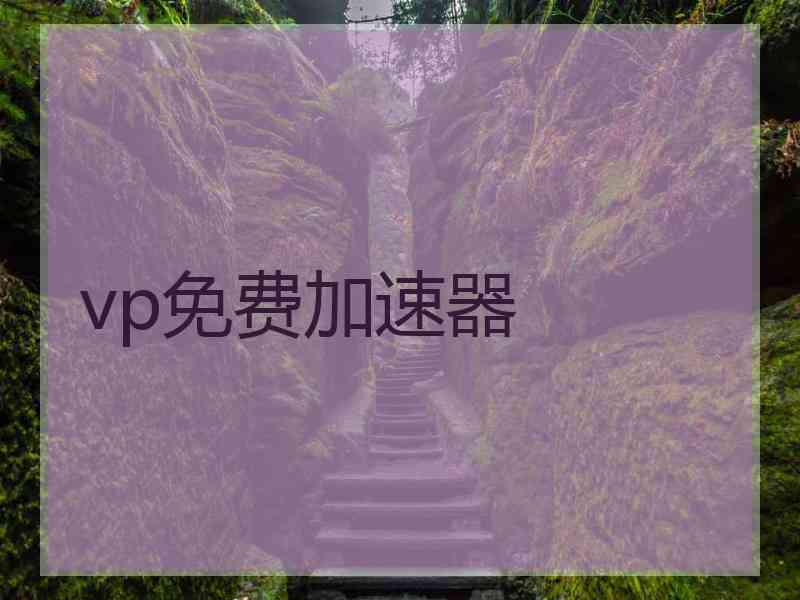 vp免费加速器