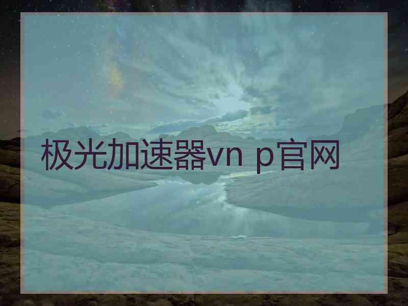极光加速器vn p官网