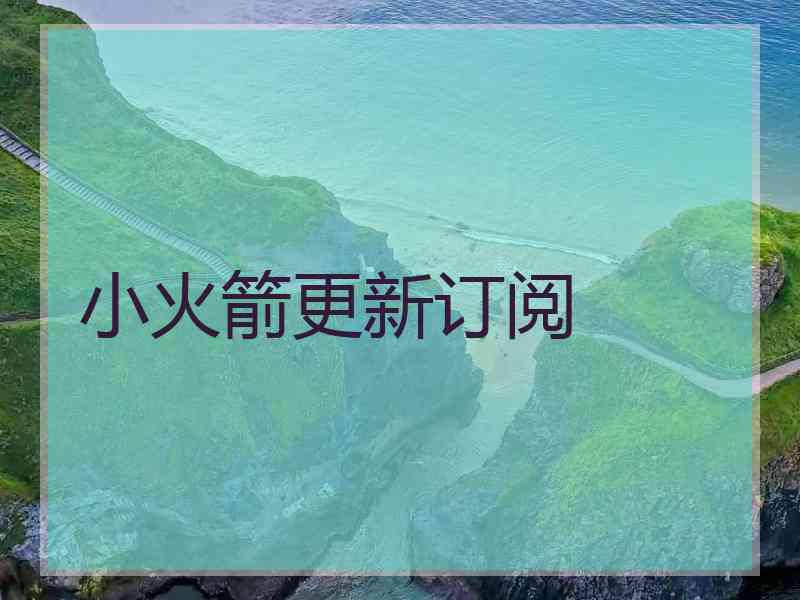 小火箭更新订阅