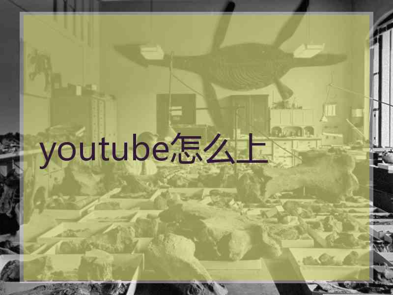 youtube怎么上