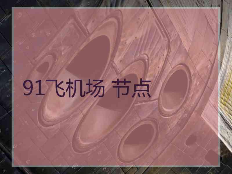 91飞机场 节点