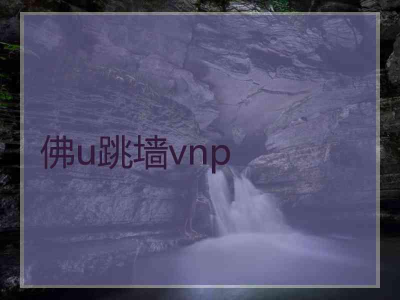 佛u跳墙vnp