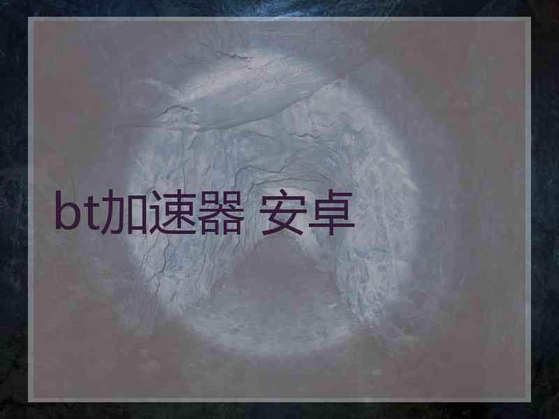 bt加速器 安卓