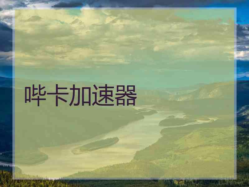 哔卡加速器