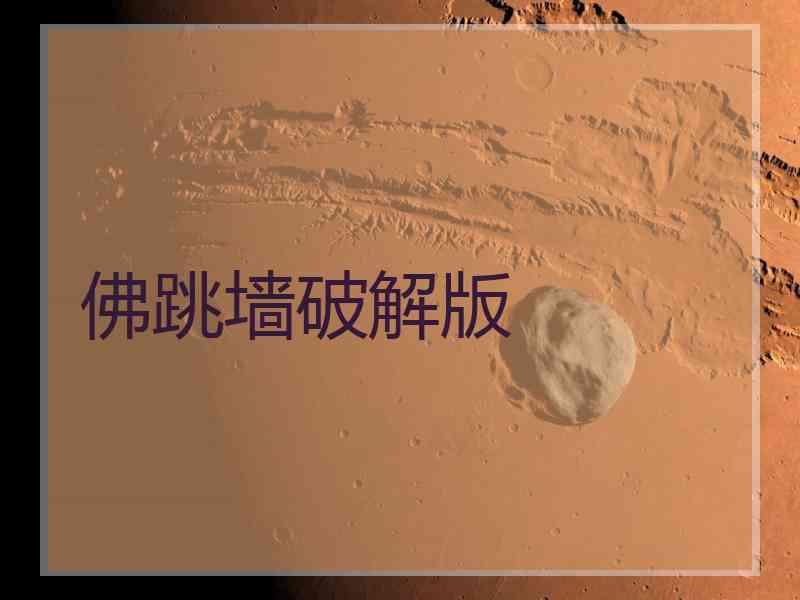佛跳墙破解版