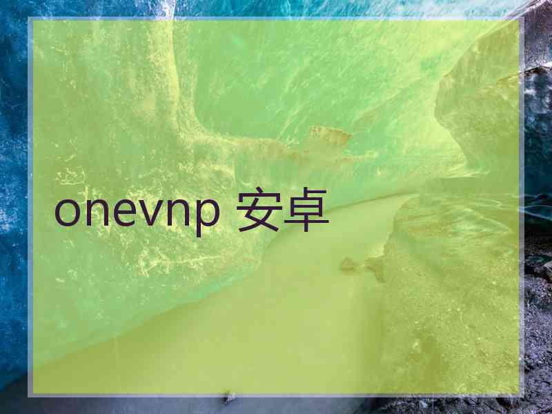 onevnp 安卓