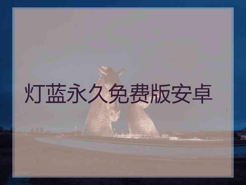 灯蓝永久免费版安卓