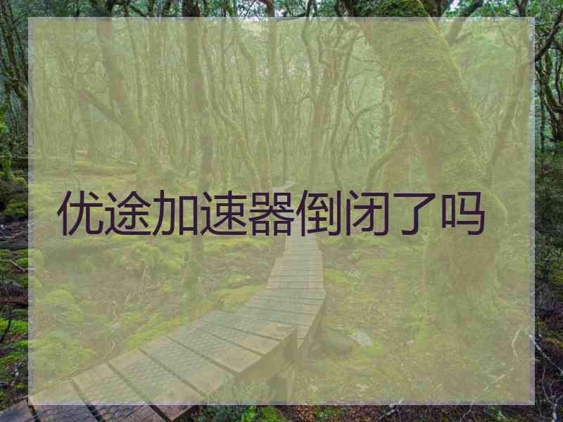 优途加速器倒闭了吗