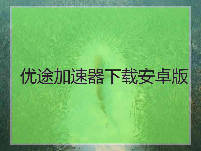 优途加速器下载安卓版