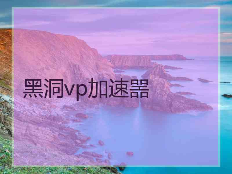黑洞vp加速噐