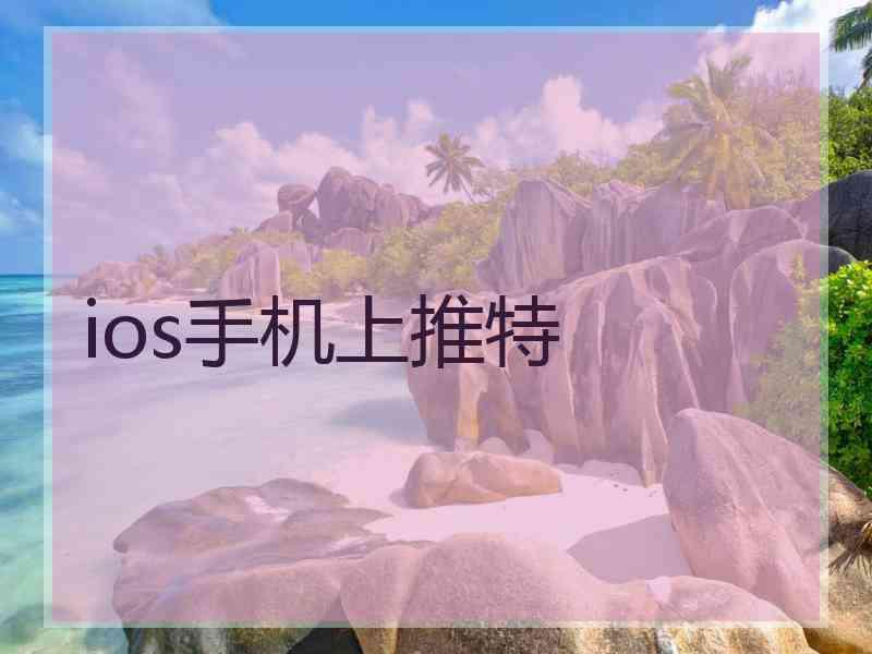 ios手机上推特