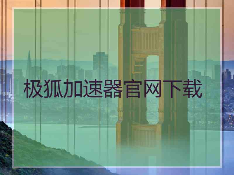 极狐加速器官网下载