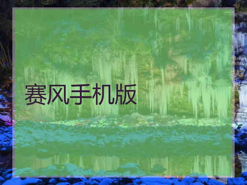 赛风手机版