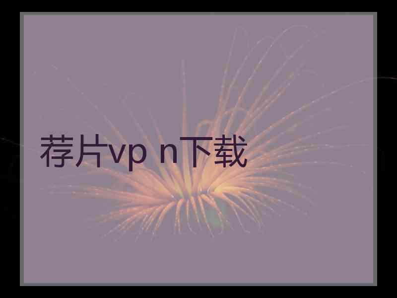 荐片vp n下载