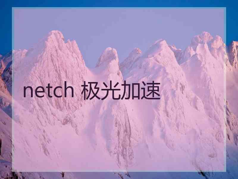 netch 极光加速