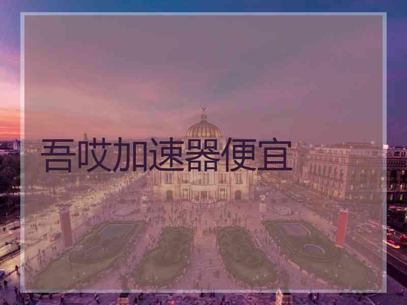 吾哎加速器便宜