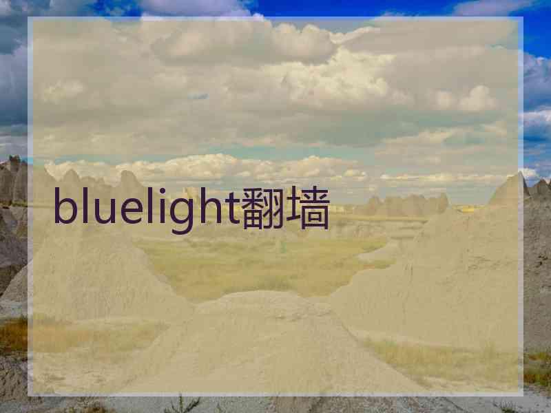 bluelight翻墙