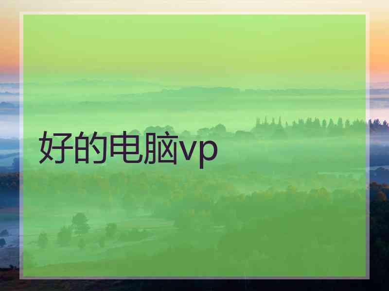 好的电脑vp