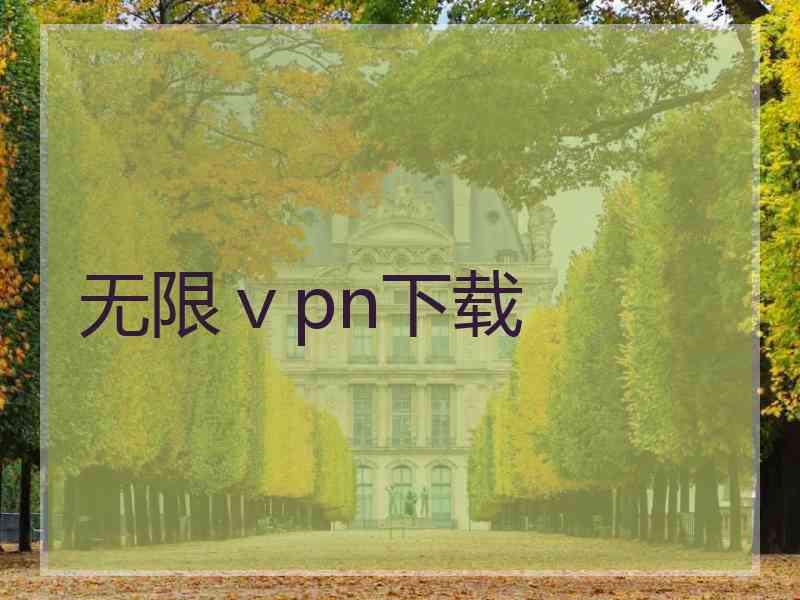 无限ⅴpn下载