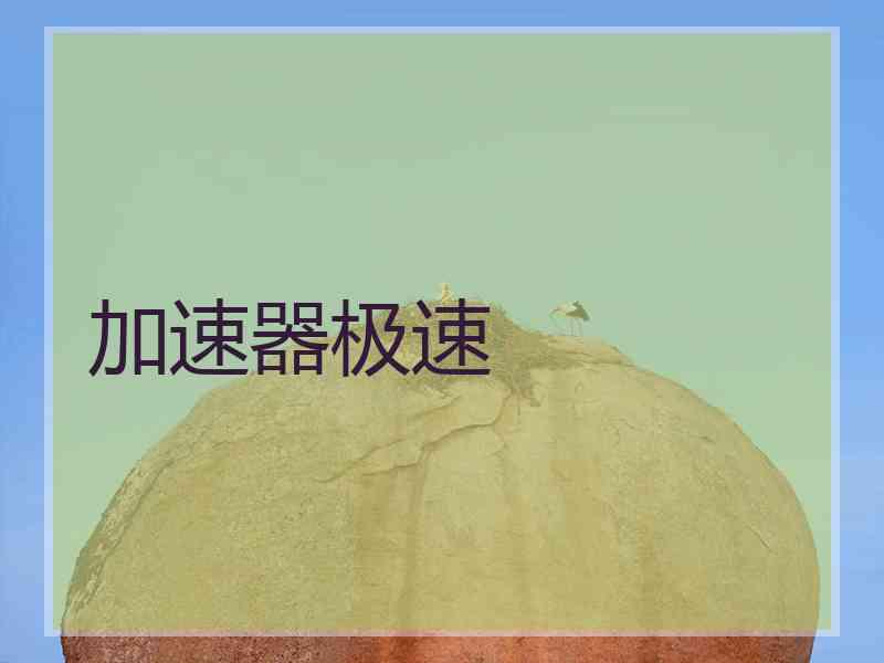 加速器极速
