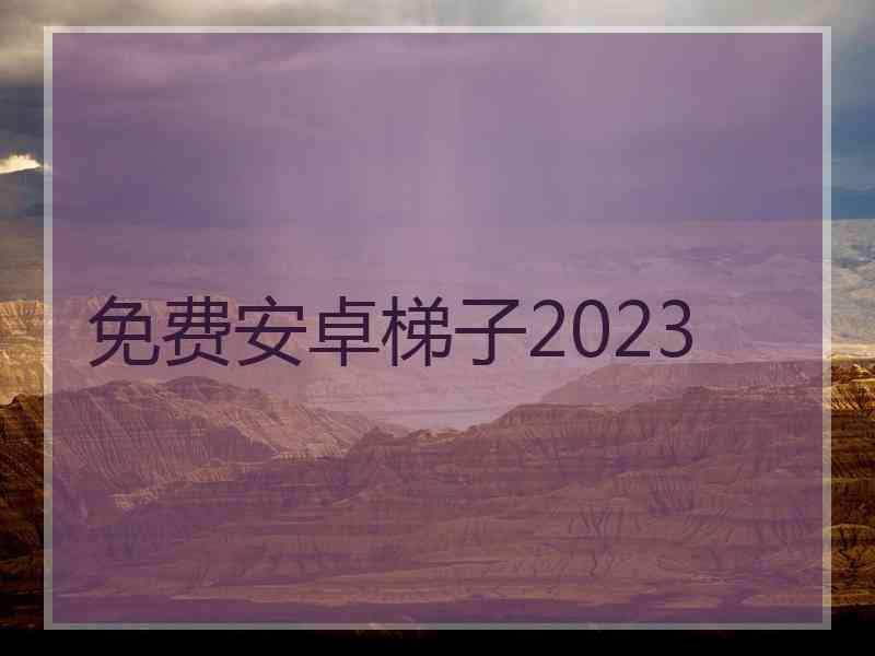 免费安卓梯子2023