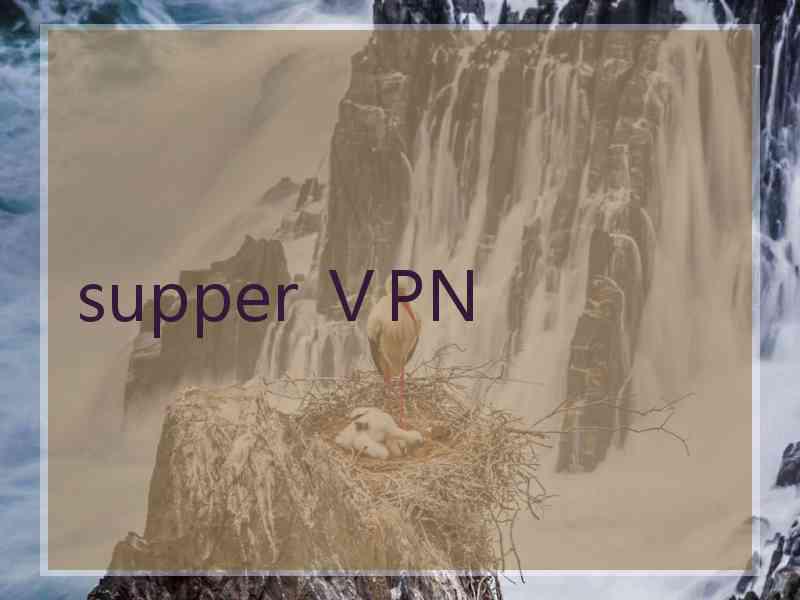 supper ⅤPN