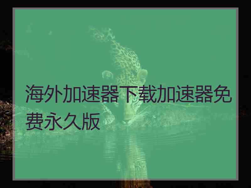 海外加速器下载加速器免费永久版