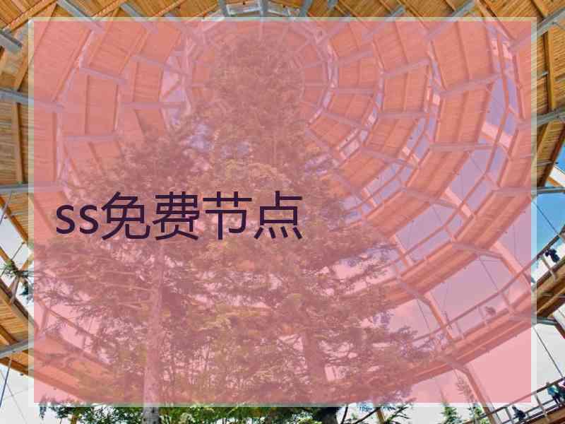 ss免费节点