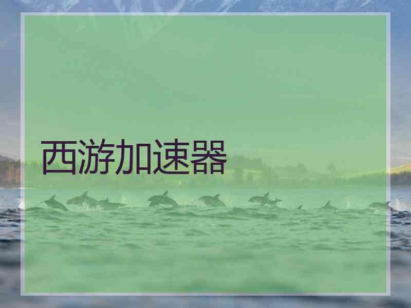 西游加速器
