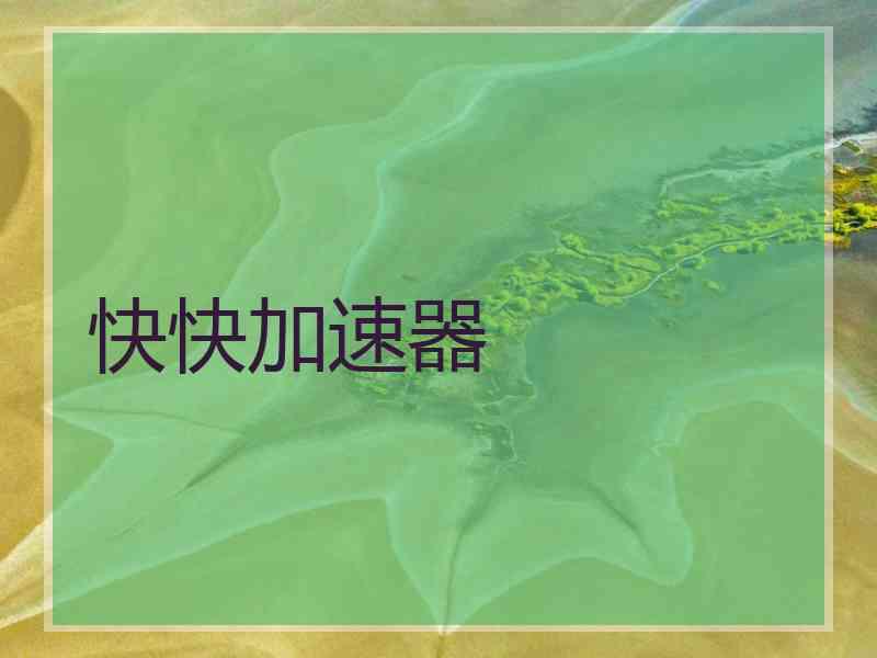 快快加速器