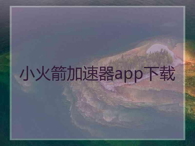 小火箭加速器app下载