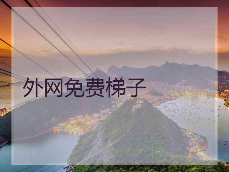外网免费梯子