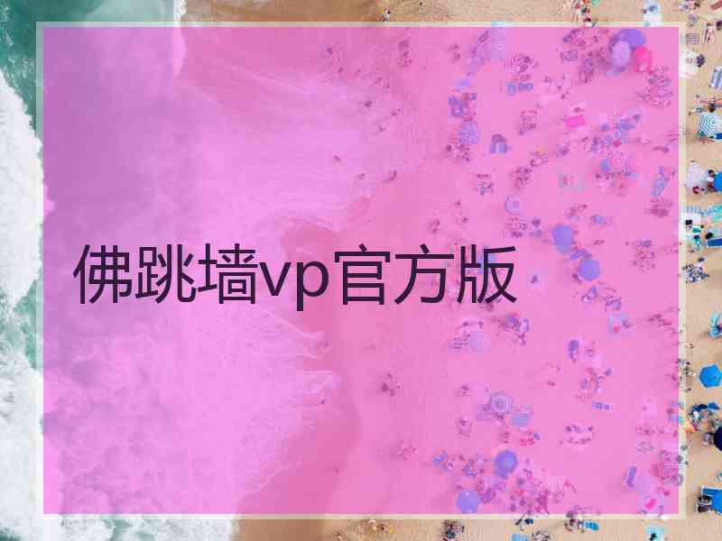 佛跳墙vp官方版